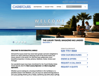caribtours.co.uk screenshot