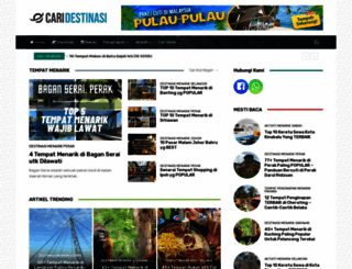 caridestinasi.com screenshot