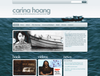 carinahoang.com screenshot