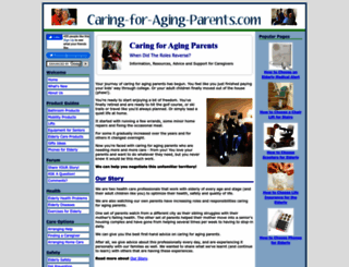 caring-for-aging-parents.com screenshot