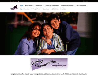 caringcommunities.org screenshot