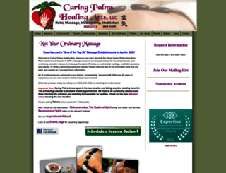 caringpalms.com screenshot