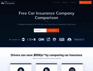 carinsurancecompanies.com screenshot