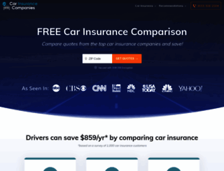 carinsurancecompanies.net screenshot