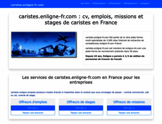 caristes.enligne-fr.com screenshot