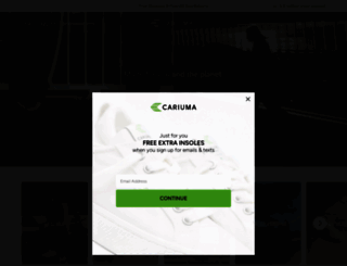 cariuma.com screenshot