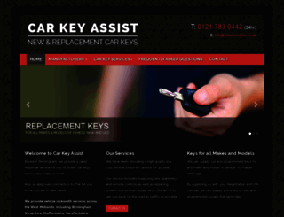carkeyassist.co.uk screenshot