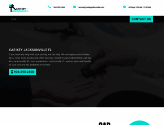 carkeyjacksonville.com screenshot