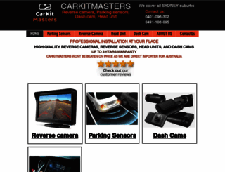 carkitmasters.com.au screenshot