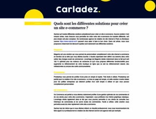 carladez.org screenshot