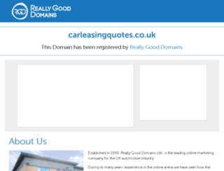 carleasingquotes.co.uk screenshot