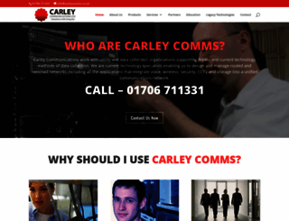 carleycomms.co.uk screenshot