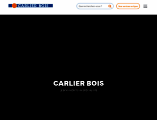 carlier.be screenshot