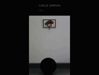 carliesimpkin.com screenshot