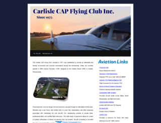 carlisleflyingclub.org screenshot