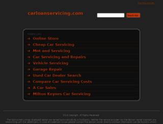 carloanservicing.com screenshot