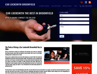 carlocksmithbroomfield.com screenshot