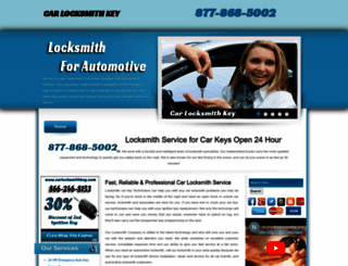 carlocksmithkey.com screenshot