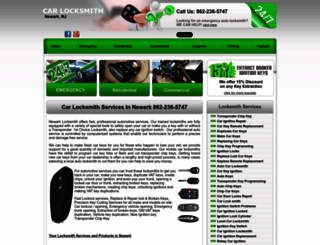 carlocksmithnewark.com screenshot