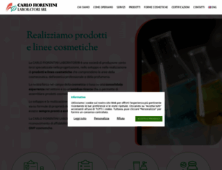 carlofiorentinilaboratori.com screenshot
