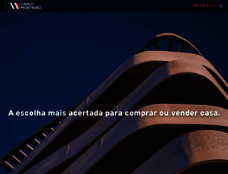 carlomonteiro.pt screenshot