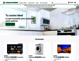 carlosgutierrez.com.uy screenshot
