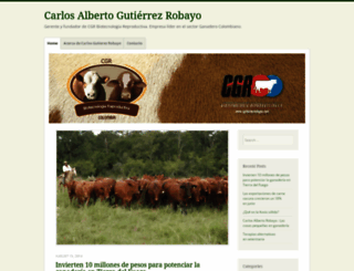 carlosgutierrezrobayo.wordpress.com screenshot