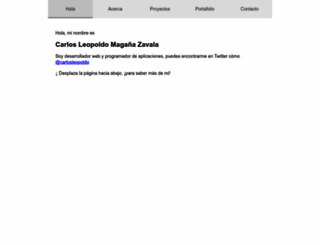 carlosleopoldo.com screenshot
