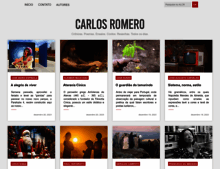 carlosromero.com.br screenshot
