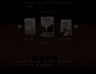 carlosruizzafon.com screenshot