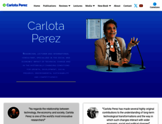 carlotaperez.org screenshot