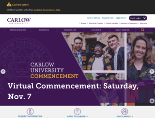 carlow-qa01.carlow.edu screenshot