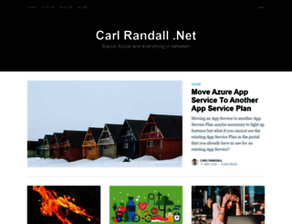 carlrandall.net screenshot