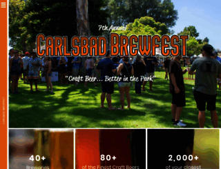 carlsbadbrewfest.org screenshot