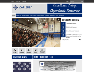 carlsbadnmschools.com screenshot