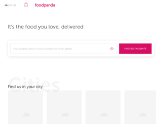 carlsjr.foodpanda.co.th screenshot