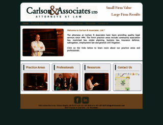 carlsonassoc.com screenshot