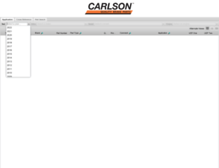 carlsoncatalog.com screenshot