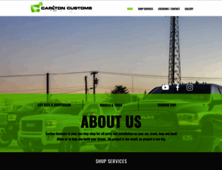 carltoncustoms.com screenshot