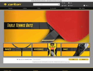 carltonsports.com screenshot