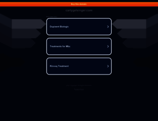 carlygelsinger.com screenshot