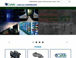 carlylecompressor.com screenshot