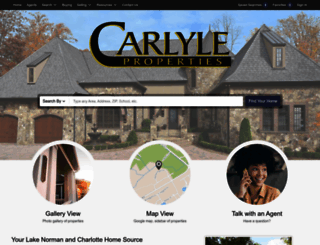carlyleproperties.com screenshot