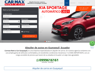 carmaxrentacar.com screenshot