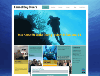 carmelbaydivers.com screenshot