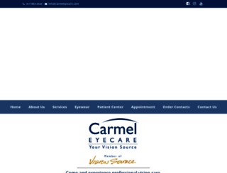 carmeleyecare.com screenshot