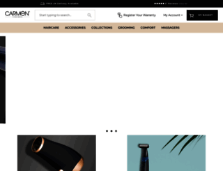 carmen-products.co.uk screenshot