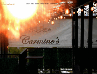 carmines.restaurant screenshot