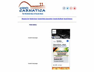 carnatica.net screenshot