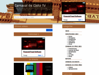 carnavaldecadiz.tv screenshot